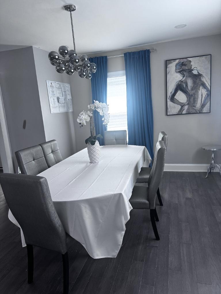 Elegant dining room with restaurant-quality meals